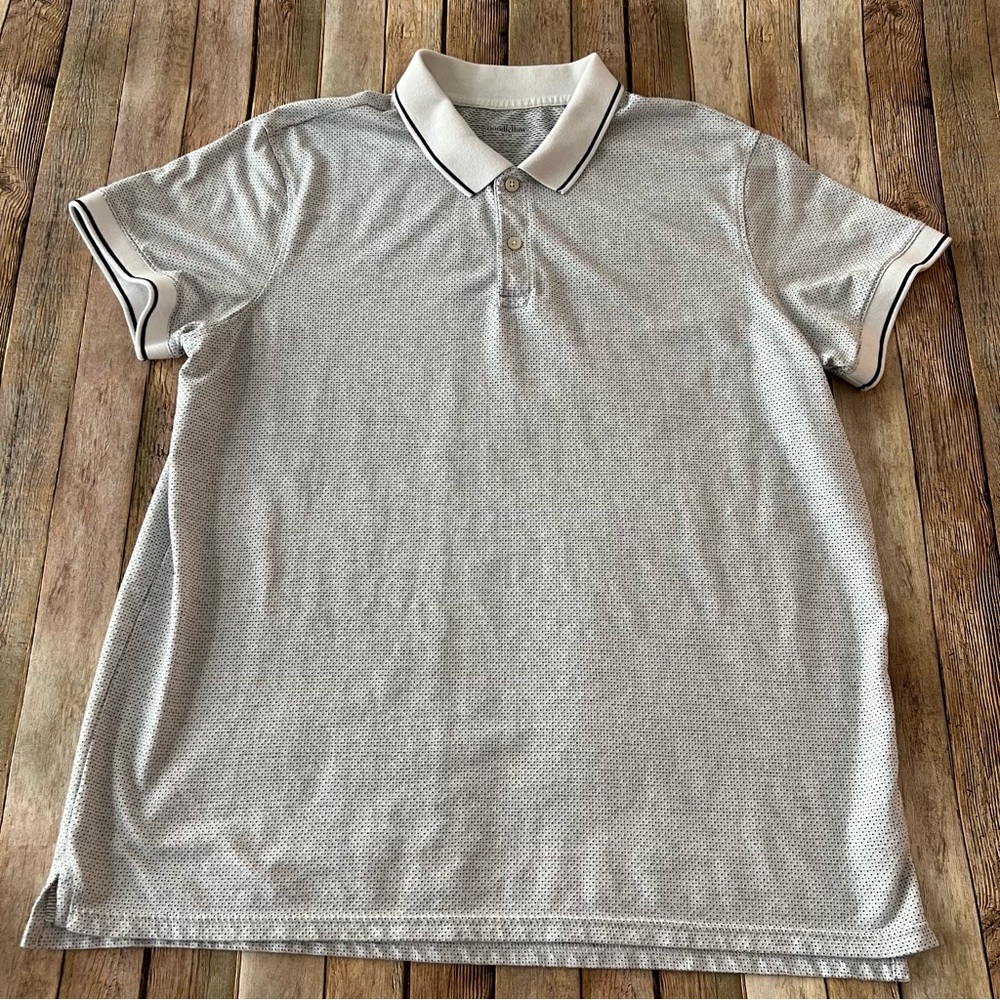 Goodfellow & Co mens short sleeve polo shirt | size 2XL